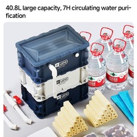 Filtre externe pour aquarium YEE Factory : Boîtier de filtration à suspendre pour aquarium et bassin, système de filtration pour bassin à poissons