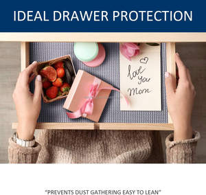 Forros Profesionales de Plástico Tejido Grueso Ecológico para Cajones y Armarios, Tapetes Antideslizantes para Estantes, Forro para Cajas de Herramientas de Hogar y Coche - Fácil de Usar - Product Image 2