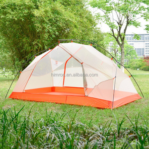 Tente <span class=keywords><strong>dôme</strong></span> double couche personnalisée pour 2 personnes, imperméable, manuelle, pour la randonnée en plein air, le <span class=keywords><strong>camping</strong></span>, légère, résistante à la pluie - Product Image 5