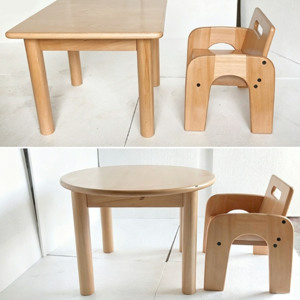 Ensemble de meubles Montessori en bois pour la maternelle, tables et chaises pour la garderie, la maternelle et la salle de jeux pour enfants - Product Image 3