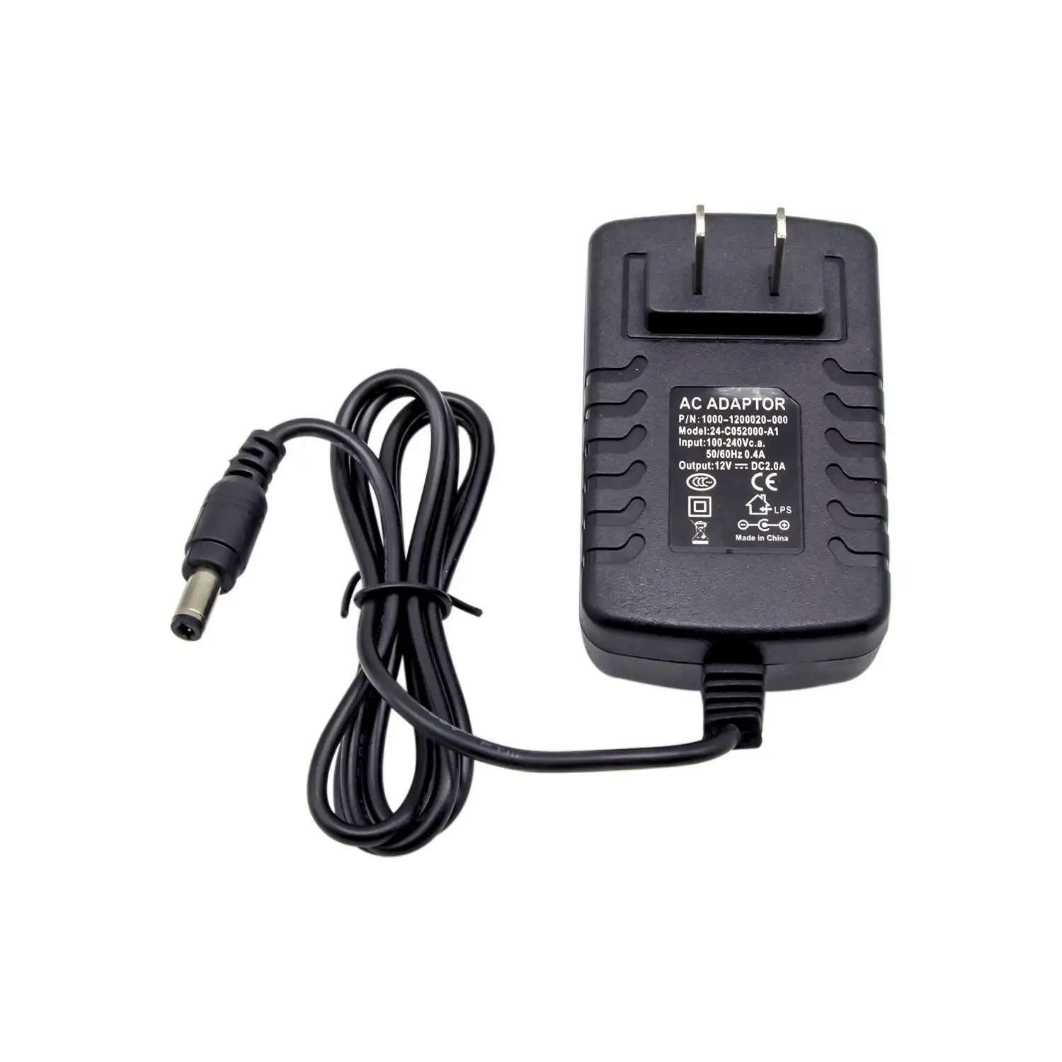 Bán buôn anh EU chúng tôi cắm 12 Volt 2 Amp Power Supply Adapter 12 V 2A DC Power Adapter