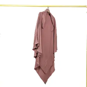 HY Lanfang Roupas transfronteiriças para mulheres comércio exterior Oriente Médio Dubai Turquia lenço de cor sólida de camada única LF07