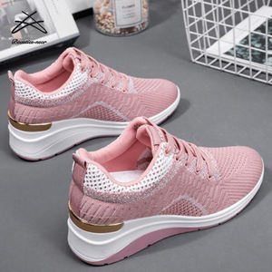 Scarpe Casual alla moda da <span class=keywords><strong>donna</strong></span> scarpe da ginnastica classiche con <span class=keywords><strong>tacco</strong></span> <span class=keywords><strong>alto</strong></span> da passeggio scarpe da ginnastica da corsa - Product Image 5