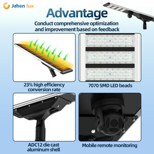 100W-300W 방수 IP66 LED 태양 가로등 모션 센서 야외 조명 태양 트리 라이트 카메라에서 - Product Image 3