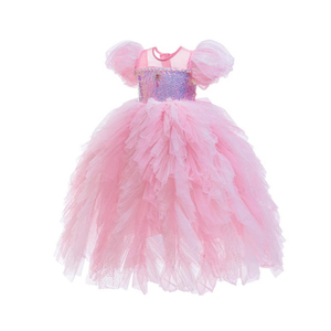 Robe en tulle rose pour filles, costume de princesse pour Halloween, fête <span class=keywords><strong>d</strong></span>'anniversaire, robe <span class=keywords><strong>d</strong></span>'été pour enfants, tenue pour tous les jours - Product Image 2