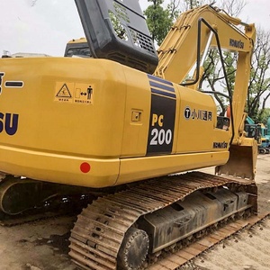 Excavadora de Orugas PC200-7 de 20 Toneladas, Original de Japón, de Segunda Mano, Bien Mantenida, con Componentes Centrales del Motor - Product Image 1