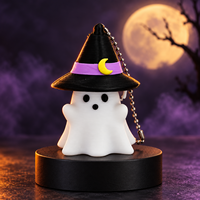 Porte-clés Fidget Clicker Personnalisé Saison Spooky, Breloque de Sac Imprimée en 3D, Cadeaux de Fête d'Halloween, Cadeaux pour la Guignole ou la Friandise
