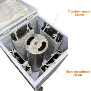 Máquina de Electrólisis de Plata de Alta Pureza 99.99% con Capacidad de 10 kg para Refinería de Plata - Product Image 5