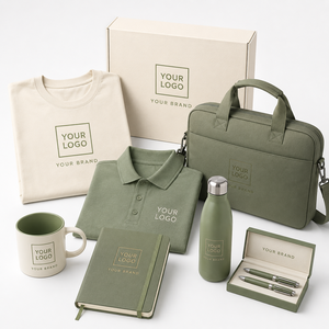 Corporate Event Gift Set Custom Logo Branded Giveaway For Conferences Annual Meetings Employee Gifts - Product Image 1