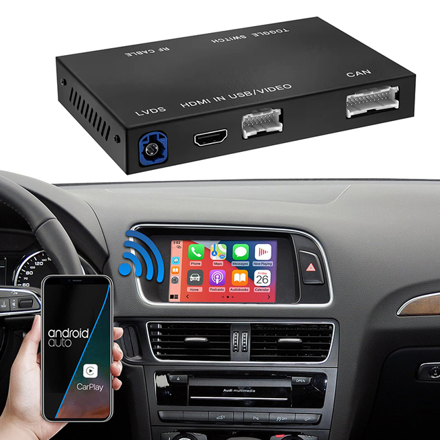 Arvov Wireless Apple CarPlay Adapter Siri Google Assistant for Mercedes Benz W205/W176/W246 NTG4.5 2015-2018 C/GLC Supports