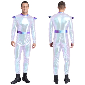 Disfraces de Baile Latino para Hombre, Disfraz de Extraterrestre, Mono Largo, Disfraz para Actuaciones en Escenario, Fiestas, Cosplay, Eventos Temáticos - Product Image 3