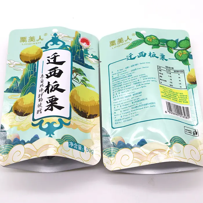 food packaging freezer bags plastic bags on roll disposable kraft food eco friendly packaging dog frozen food packaging