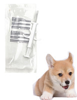 Microchip pour animaux de compagnie EM4305 134,2 KHz, 2,12 x 12 mm, en bioglass, RFID ID ISO11784/785, étanche, durée de validité de 5 ans, pour le bétail