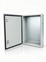 Boîte de distribution électrique PXT industrielle étanche murale en acier laminé à froid/acier inoxydable IP65 AC/DC