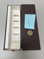Boîtes à dragées personnalisées avec logo pour anniversaire, en papier doré, pour chocolats, bonbons, cadeaux de mariage