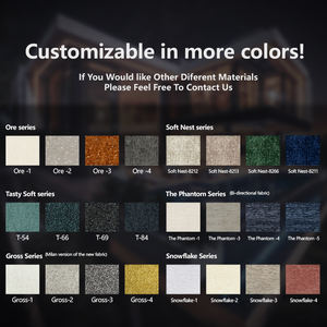 Sillón <span class=keywords><strong>Individual</strong></span> Moderno de Felpa Sintética, Tipo <span class=keywords><strong>Puff</strong></span>, para Sala de Estar, Cómodo y Suave, de Fábrica OEM - Product Image 4