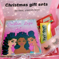 Emballage de cils papillon avec logo personnalisé, boîte vide, violet, rose, fabrication, pièces