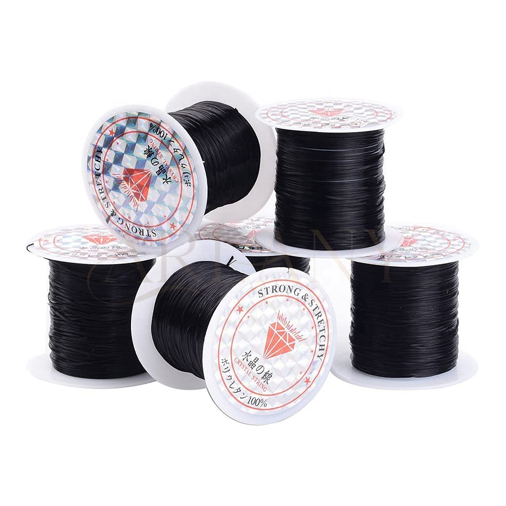 ARLANY Elastic Bead String Stretchy Hair Extension Weaving Sewing Thread Polyester Cord for Bracelet Weft Hair Extensions