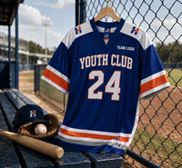 Veste universitaire personnalisée OEM pour équipe de baseball avec logo imprimé numériquement par sublimation, respirante, grandes tailles pour adultes - Commande en gros