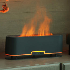 Difusor de Aroma JCSY, Humidificador Ultrasónico de 0.5L con Efecto de Llama Azul para Uso en el Hogar y la Oficina - Product Image 5