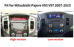 Krando 12.3 "chuyển hướng xe cho MITSUBISHI <span class=keywords><strong>PAJERO</strong></span> V93 V97 2007 - 2017 Android autoradio hỗ trợ không dây Carplay 4 gam Wifi DSP - Product Image 3