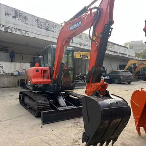 Miniexcavadora Usada Original Japonesa Doosan DX60 DX60-9, Excavadora de 6 Toneladas, Precio Bajo, Alta Calidad, Daewoo en Venta - Product Image 1