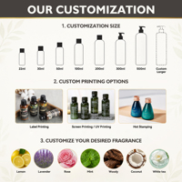 Fournitures hôtelières personnalisées, flacons en plastique de 30 ml, ensemble d'articles de toilette jetables populaires pour hôtel, mini-flacons de gel douche transparents et colorés