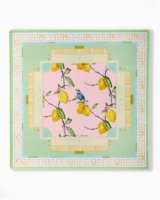 Tapis de mahjong en néoprène Citrus Songbird, tapis de table de mahjong avec instructions
