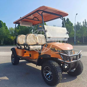 4 + 2 sièges 2 + 2 sièges Voiturette de golf EW2048K 4 sièges 6 sièges Voiturette de golf électrique style requin pliable - Product Image 1