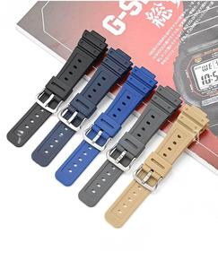 Bracelet de montre Lionorm Sport TPU de remplacement pour <span class=keywords><strong>Casio</strong></span> DW-5600/G-5600E/GW-<span class=keywords><strong>M5610</strong></span>, bracelet pour Casioak Mod Kit noir - Product Image 6