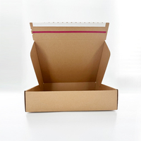 Boîtes en carton d'expédition de vêtements de couleur imprimés personnalisés