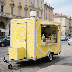 2025 BBQ Trailers Fully Equipped With Porch Truck Cheap Food Trailer Remolque De Comida - Product Image 4