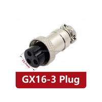 GX16-2/3/4/5/6/7/8/9/10Pin mâle et femelle diamètre 3 broches GX16 connecteur circulaire prise d'aviation 16mm connecteur de panneau de fil