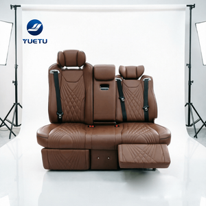Asiento de Capitán Eléctrico de Lujo para Mercedes Benz Clase V <span class=keywords><strong>Vito</strong></span> W447, Modificación Interior de Furgoneta VIP, Asientos de Cuero Estilo Aviación - Product Image 1