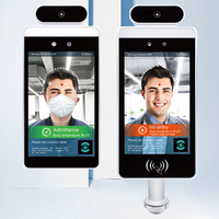 Caméra thermique de détection de température corporelle, appareil biométrique intelligent, contrôle d'accès par reconnaissance faciale