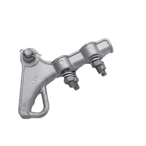 Pince de tension réutilisable en alliage d'aluminium boulonnée Série NLL, pince de tension pour câbles <span class=keywords><strong>a</strong></span>ériens, accessoires de montage sur <span class=keywords><strong>poteau</strong></span> pour lignes électriques SHINLONG - Product Image 2