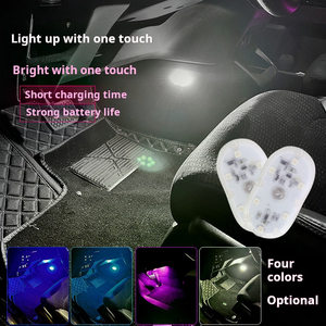 Yosovlamp ไฟ LED ขนาดเล็กสัมผัสบรรยากาศตกแต่งรถไม่มีสายไฟปรับเปลี่ยนสี USB สำหรับกอล์ฟในทางกลับกันเมือง Tucson-ใหม่ - Product Image 2
