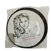 Filets à cheveux en nylon invisibles les plus populaires, 21' blanc, noir, marron, jetables, pour perruques, pour usage en restaurant