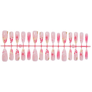 Uñas Postizas Almendradas Medianas Personalizadas, Uñas Postizas Francesas en 3D al por Mayor, <span class=keywords><strong>Kit</strong></span> de Uñas Postizas - Product Image 2