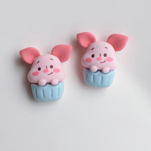 Yellow Anime Cartoon Series <strong>Honey</strong> Bear Cute Resin <strong>Charm</strong> for Junk Cases DIY Hair Clip Shoe Flowers Accessories Decoration - Product Image 5