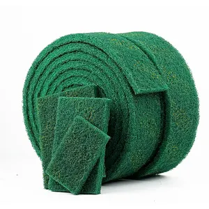 8698 Pieces Nylon Heavy Duty Scouring Pad With Carborundum For Industrial Use Polishing And Rust Removal Subborn Stains Cleaning