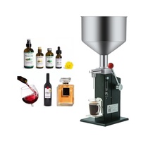 Machine de remplissage manuelle appartenant à l'usine Concentré liquide Sérum Potion Vin Pâte Huile Cosmétique Crème Sauce Machine de remplissage