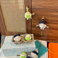 UK JE Fun Sports Porte-clés en peluche mignon pour sac de tennis, cadeau - Mini poupée édition limitée