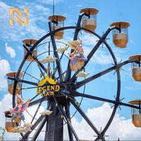 Grande Roue Professionnelle Nova Rides FW-20M pour Extérieur – Manège pour Enfants et Fêtes Foraines à Vendre pour Centres Commerciaux en Plein Air
