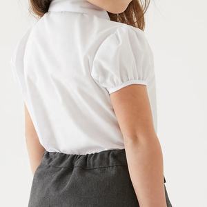 Designs uniques d'uniformes pour écoles maternelles et garderies, chemise d'école <span class=keywords><strong>maternelle</strong></span> d'été, chemisier Peter Pan pour enfants, étudiants - Product Image 3