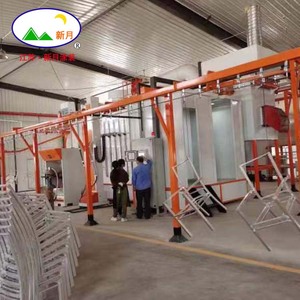 Chất lượng cao phun sơn hệ thống sơn tĩnh điện dây chuyền sản xuất cho sản xuất đồ nội thất bằng gỗ và ghế - Product Image 6