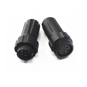 cable connector IP68 M22 9 pin + 3 pin waterproof connector