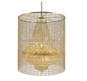 Lustre en coquille de champagne pour salle à manger/salon, chambre à coucher, bureau, foyer - Product Image 6