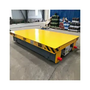 Safe And Reliable Rail Transfer Electric Flat Car Used In Factory Transport