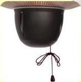 Calentador <span class=keywords><strong>de</strong></span> techo radiante eléctrico infrarrojo para exteriores <span class=keywords><strong>de</strong></span> 1500W <span class=keywords><strong>Dos</strong></span> configuraciones 600W-1500W con protección contra vuelcos - Product Image 2